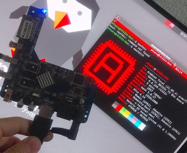 Instalando Linux em TV Box MXQ 4K